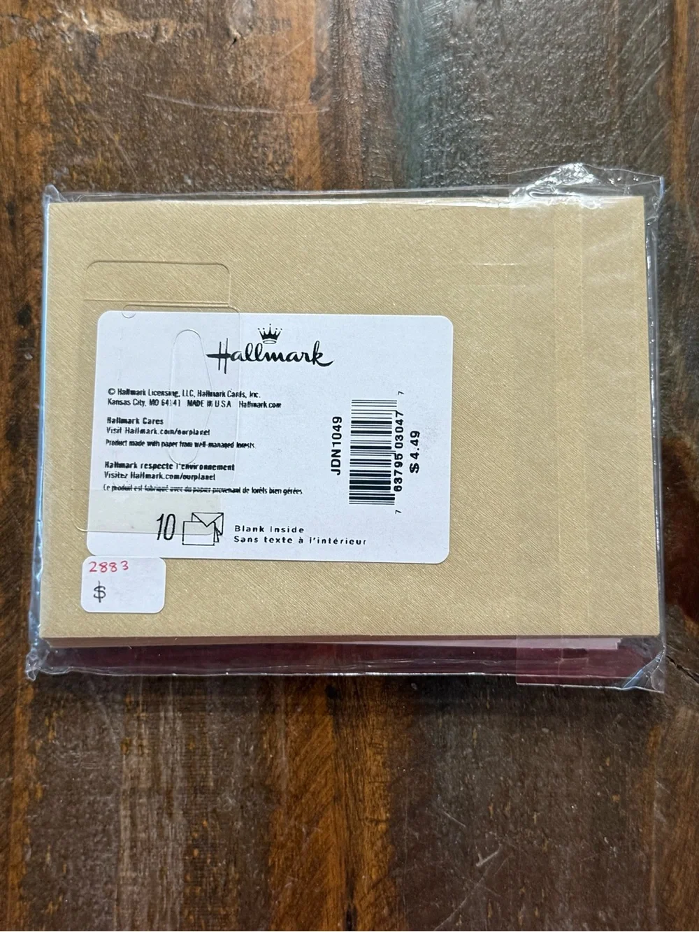Hallmark Colorful Dogs Blank Note Cards & Envelopes 10 Count New in Box